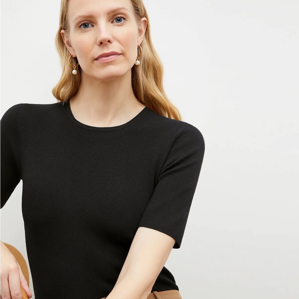 M.M. LeFleur Choe Top - Eco 365Knit, Black, Size Med, Excellent Used Condition